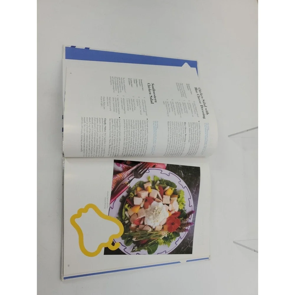 Today's Great Tastes Savory Salads 1994 Tupperware Hardcover Book